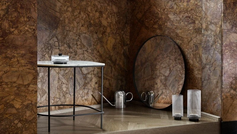 AYTM Miroir Circum, 90 cm, Transparent - Noir 4 AYTM Miroir Circum, 90 cm, Transparent - Noir – Image 4