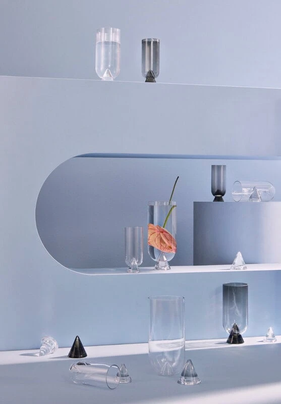 AYTM Vase Glacies, M, Transparent 3 AYTM Vase Glacies, M, Transparent – Image 3