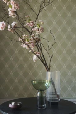 AYTM Vase Torus, Noir - Vert -Ménagers Décoration Boutique AYTM DAY02 05 011