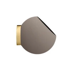 AYTM Pot De Fleurs Mural Globe, Modèle S, Taupe