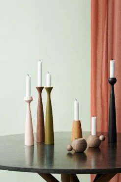 Applicata Bougeoir Rose, Vert Olive -Ménagers Décoration Boutique Applicata 9 1