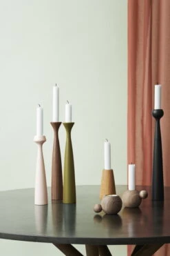 Applicata Bougeoir Tulip, Noir -Ménagers Décoration Boutique Applicata 9