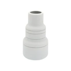 1616 / Arita Japan Petit Vase SB, Argenté - blanc