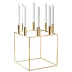 By Lassen Bougeoir Kubus 8, Plaqué Or