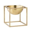 By Lassen Bol Kubus, Petit Modèle, Plaqué Or