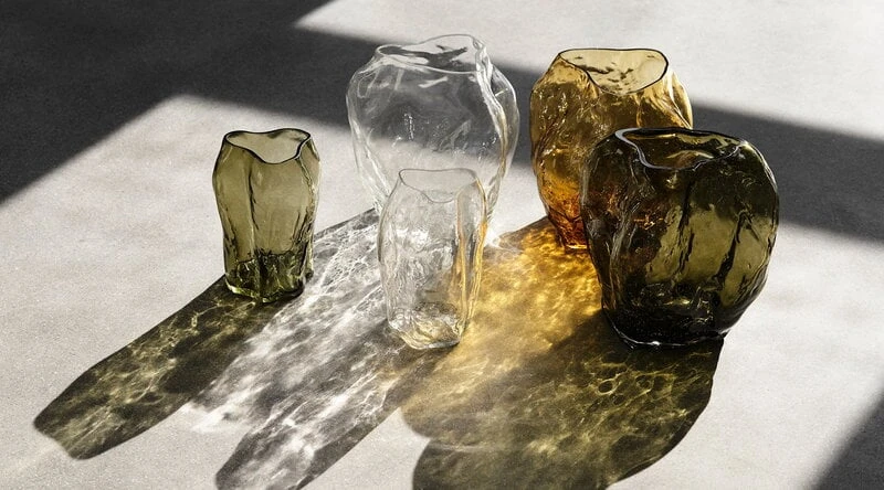 New Works Grand Vase Blæhr, Transparent 3 New Works Grand Vase Blæhr, Transparent – Image 3