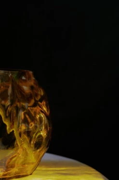 New Works Grand Vase Blæhr, Ambre -Ménagers Décoration Boutique Blaehr Vase Digital Images Shot by Armin Tehrani 12