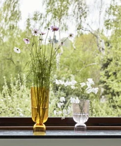 HAY Vase Bottoms Up, Modèle L, Ambre -Ménagers Décoration Boutique Bottoms Up Vase L amber Bottoms Up Vase S pink