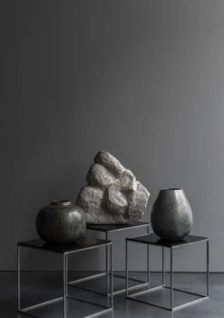 Klassik Studio Vase Alvin Round, Vert -Ménagers Décoration Boutique DSC05894