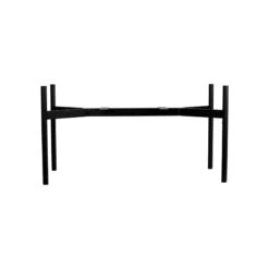 Elementa Jardinière Moyenne Avec Support Klorofyll, Lot De 2, Gris -Ménagers Décoration Boutique ELMKLM2BL EE