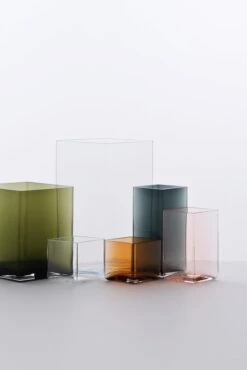 Iittala Vase Ruutu, 205 X 180 mm, Vert -Ménagers Décoration Boutique ERB 2014 iittala ruutu 05 JPG