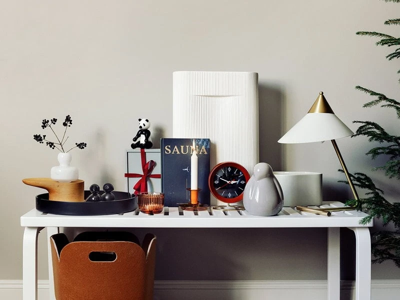 Muuto Vase Ridge, Grand Modèle, Blanc Cassé 2 Muuto Vase Ridge, Grand Modèle, Blanc Cassé – Image 2