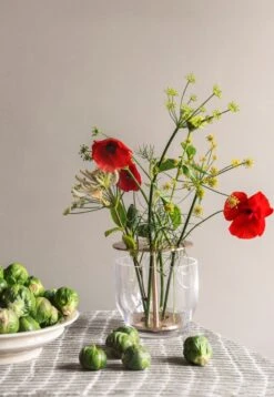 Fritz Hansen Petit Vase Ikebana, Laiton -Ménagers Décoration Boutique Fds ruoka10 lokakuu21