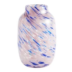 HAY Vase Splash, 30 cm, Rose Clair - Bleu
