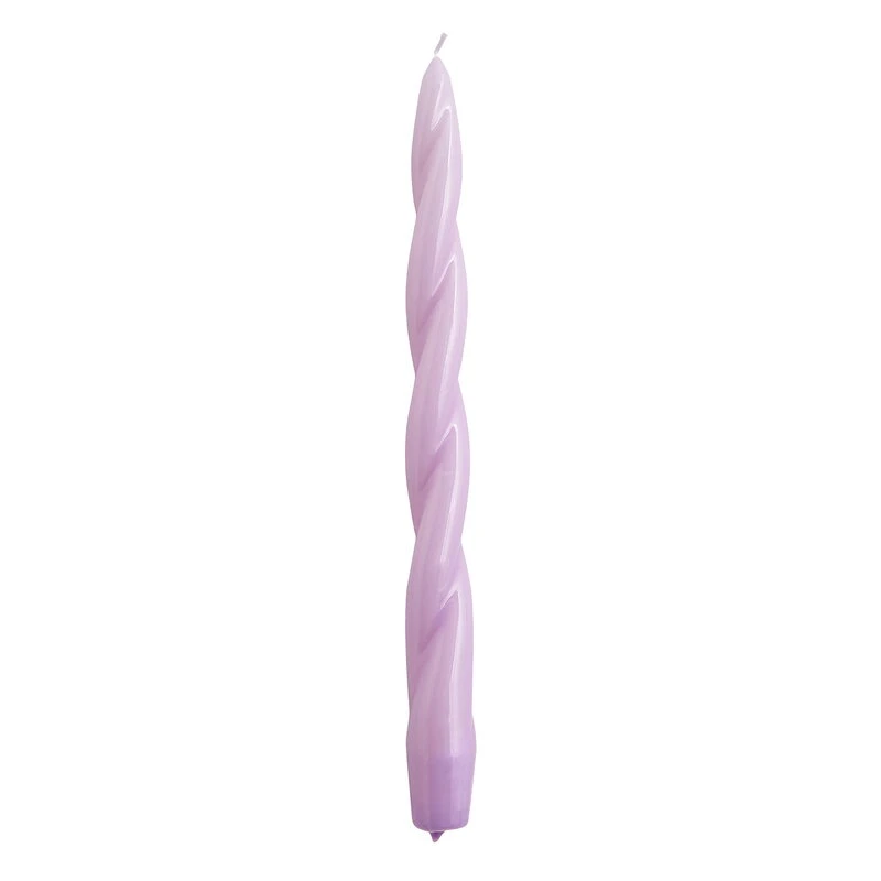 HAY Bougie Soft Twist, Lilas 1 HAY Bougie Soft Twist, Lilas