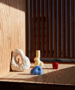 HAY Bougeoir W&S Soft, Soft Yellow -Ménagers Décoration Boutique HP3 TM 1