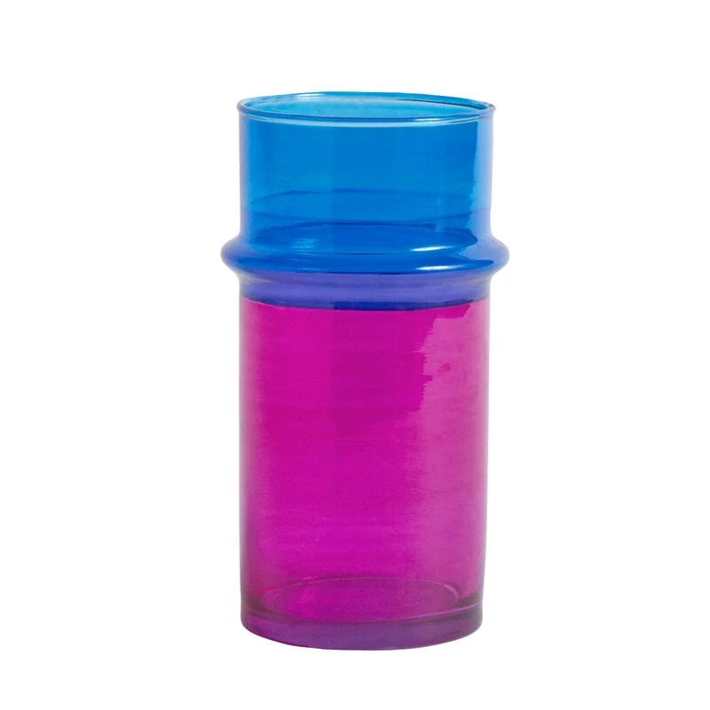 HAY Vase Moroccan, S, Rose - Bleu 1 HAY Vase Moroccan, S, Rose - Bleu