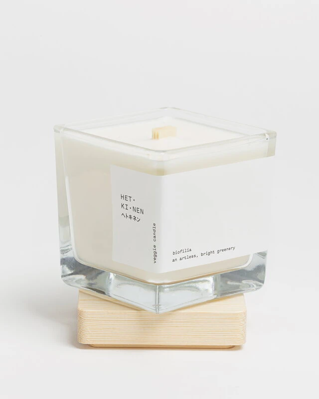 Hetkinen Bougie Carrée En Cire Végétale, Biofilia 2 Hetkinen Bougie Carrée En Cire Végétale, Biofilia – Image 2