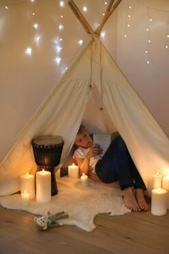 Uyuni Lighting Bougie Pilier LED, 7,8 x 10 cm, Nordic White -Ménagers Décoration Boutique Honest Work MMM3193 008