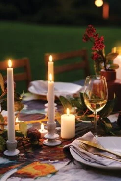 Uyuni Lighting Bougie Pilier LED, 5 x 7,5 cm, Nordic White -Ménagers Décoration Boutique Honest Work MMM3682 033