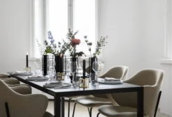 By Lassen Vase Kubus Lolo, Noir -Ménagers Décoration Boutique IMGL1794