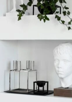 By Lassen Bougeoir Kubus 4, Nickel 11 By Lassen Bougeoir Kubus 4, Nickel -Ménagers Décoration Boutique IMGL6948 1