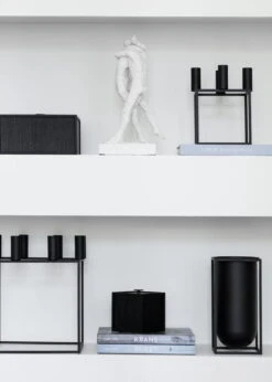 By Lassen Vase Kubus Lily, Noir -Ménagers Décoration Boutique IMGL6955