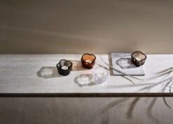 Iittala Bougeoir Pour Bougie Chauffe-plat Aalto 60 mm, Lin -Ménagers Décoration Boutique Iittala 2020 Aalto 03 28129 1