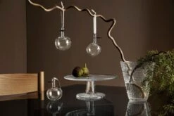 Iittala Pomme En Verre, 3 pièces, Transparent -Ménagers Décoration Boutique Iittala 2021 Christmas 22