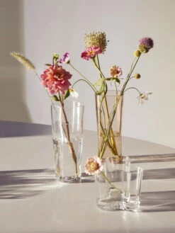 Iittala Vase Aalto, 250 mm, Transparent 7 Iittala Vase Aalto, 250 mm, Transparent -Ménagers Décoration Boutique Iittala 2023 Aalto Collection vase250mm vase95mm