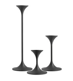 Karakter Bougeoir Jazz, Noir 10 Karakter Bougeoir Jazz, Noir -Ménagers Décoration Boutique Jazz Black group packshot 01