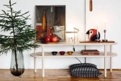 Nedre Foss Bougeoir Pour Bougie Chauffe-plat Sirkel, Mid Winter Red -Ménagers Décoration Boutique Joulu3 2017 suvi kesalainen 1