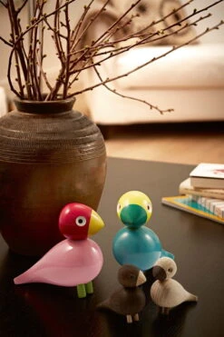 Kay Bojesen Lovebirds 2 pièces, Chêne/chêne Fumé 8 Kay Bojesen Lovebirds 2 pièces, Chêne/chêne Fumé -Ménagers Décoration Boutique KB 39204