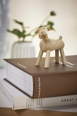 Kay Bojesen Chien Tim, Brun Clair -Ménagers Décoration Boutique KB 39212 02 1