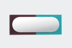 Petite Friture Miroir Wander, 67 x 176 cm, émeraude - Cerise 8 Petite Friture Miroir Wander, 67 x 176 cm, émeraude - Cerise -Ménagers Décoration Boutique M0890301 WANDER mirror 67x176 emerald cherry 3