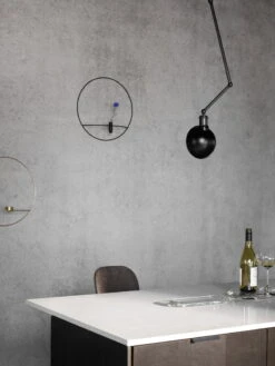 MENU Bougeoir Pour Bougie Chauffe-plat POV Circle, L, Laiton -Ménagers Décoration Boutique MENU Hudson Ceiling Wall Lamp2C POV Vase2C POV Candleholder