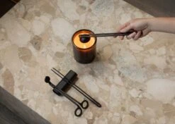 MENU Kit D’entretien Pour Bougie Clip, Noir -Ménagers Décoration Boutique MENU Candle Care Kit 3