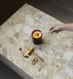 MENU Kit D’entretien Pour Bougie Clip, Laiton -Ménagers Décoration Boutique MENU Candle Care Kit 7