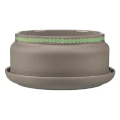 Marimekko Pot De Fleurs Oiva - Siirtolapuutarha, 17,5 cm, Terra - Menthe