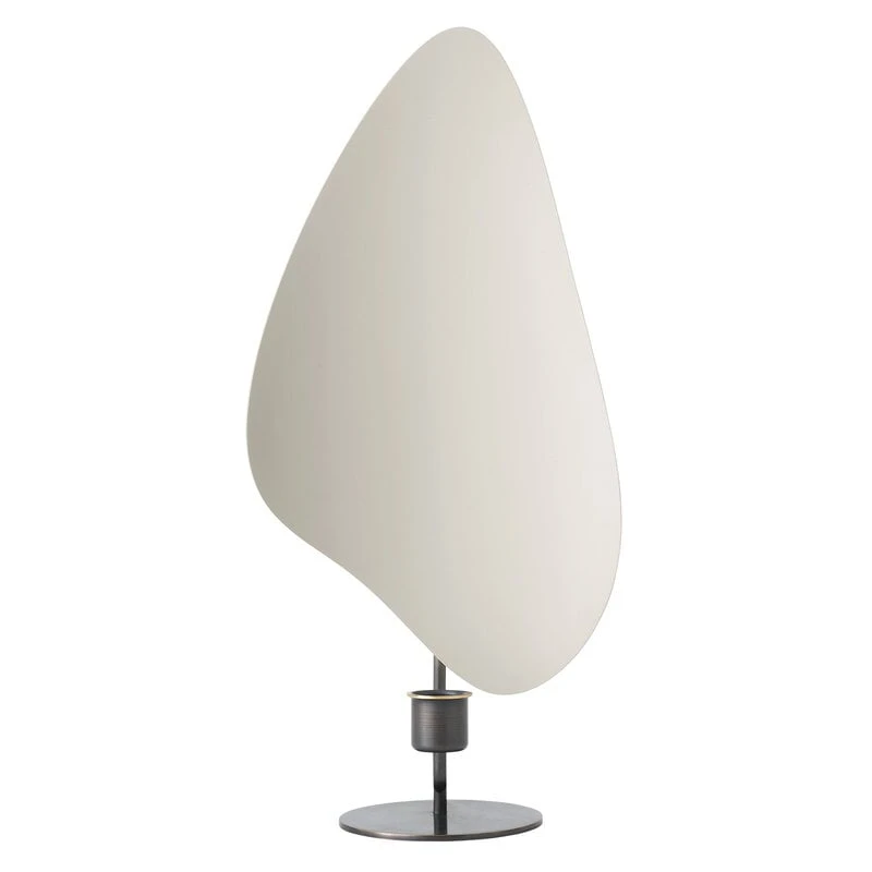 MENU Porte-bougie Flambeau, 34 cm, Laiton Bronze - Gris 1 MENU Porte-bougie Flambeau, 34 cm, Laiton Bronze - Gris