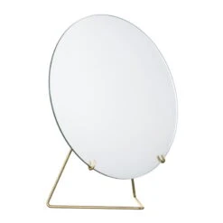 Moebe Miroir Sur Pied 20 cm, Laiton -Ménagers Décoration Boutique MOEBE MIRROR WB 20 BRASS 01
