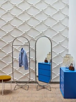 Verpan Miroir System 1-2-3, Chromé -Ménagers Décoration Boutique Mengel21275