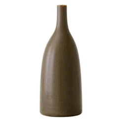 MENU Vase En Céramique Strandgade Stem, Vert Olive