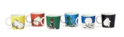 Arabia 6 petites Tasses Moomin, 1. Classics -Ménagers Décoration Boutique Moominminimugset6pcsFirstClassics2