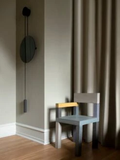 New Works Miroir Mural Rise & Shine, Acier Noir -Ménagers Décoration Boutique NewWorks Studio P1380955