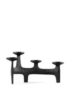 Nedre Foss Candélabre Nunatak, Noir -Ménagers Décoration Boutique Nunatak nettsidebilde 036 St ende LR