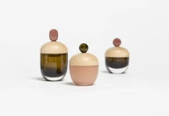 Katriina Nuutinen Boîte Lyyli, Petit Modèle, Smoke - rose -Ménagers Décoration Boutique PRINT Katriina Nuutinen Lyyli 7 Jyri Keronen