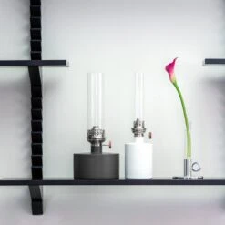 Klong Grande Lampe à Huile Patina, Gris -Ménagers Décoration Boutique Patina Big Grey 2 1