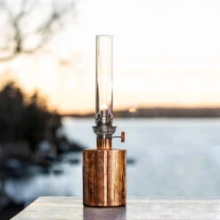 Klong Lampe à Huile Patinée, Petit Modèle, Cuivré -Ménagers Décoration Boutique Patina Small Copper 2