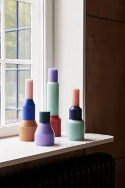 HAY Bougie Pillar, Modèle S, Lavande -Ménagers Décoration Boutique Pillar Candle family